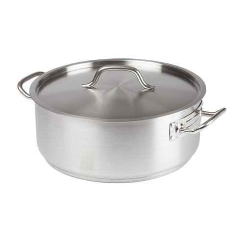  Winware Stainless Steel 32 Quart Stock Pot with Cover