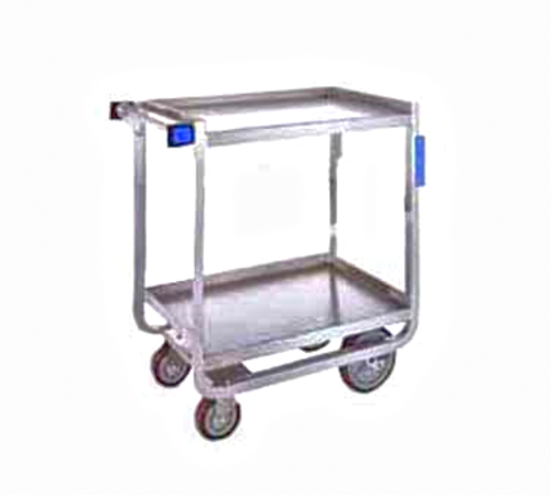 Lakeside 510 Stainless Steel Utility Cart, NSF, 2 Shelf: 15-1/2 x 24,  Heavy-Duty 700-Lb. Capacity