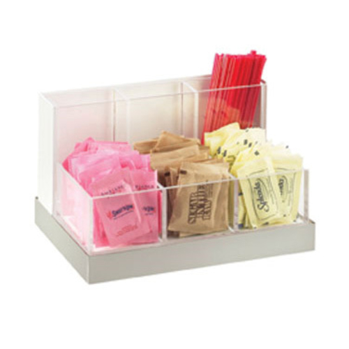 Bamboo Stir Condiment Organizer Cal-Mil 2052-60