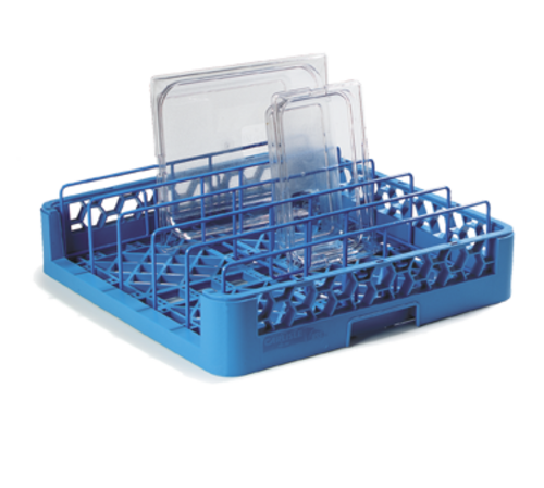 Vollrath TR23 Full-Size Dishwasher Sheet Pan Rack - Holds 3 Pans, Open End,  Beige