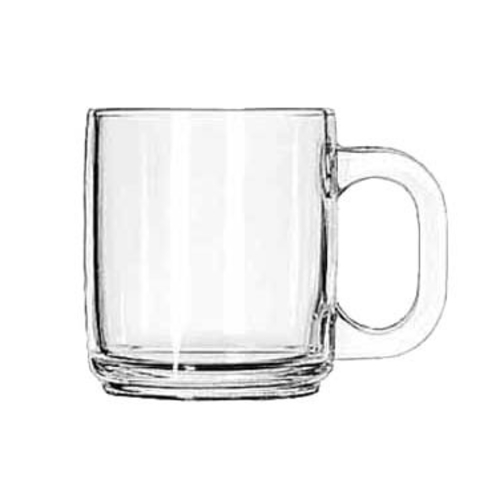 Libbey 5201, 10 Oz Warm Beverage Glass Mug, DZ