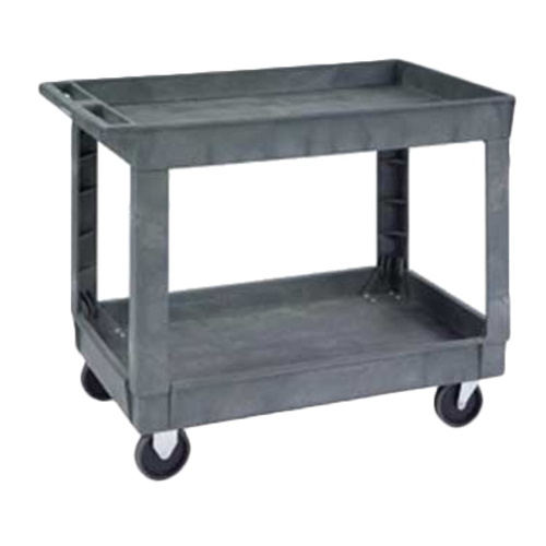 UC452523 - Bin Top 2 Shelf Utility Cart 45 x 25 - Gray