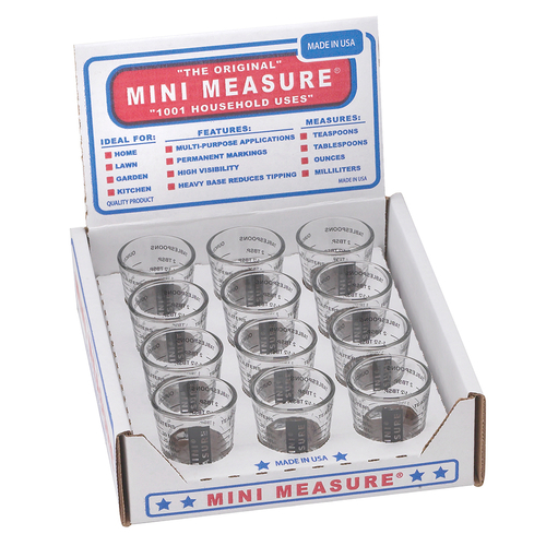 HIC Glass Mini Measure