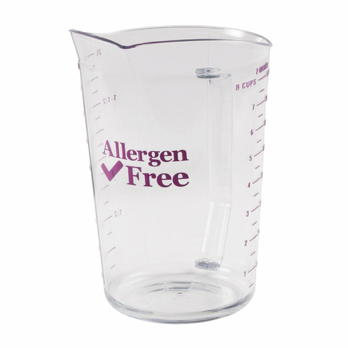 2 qt. Polycarbonate Clear Measuring Cup w/ Handle