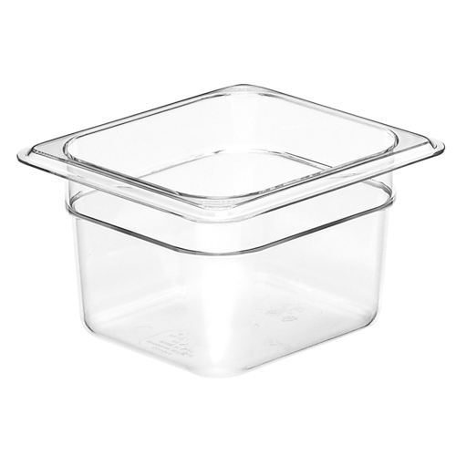 Cambro CamSquares® 2 Qt. Translucent Square Polypropylene Food Storage  Container and Green Lid - 3/Pack