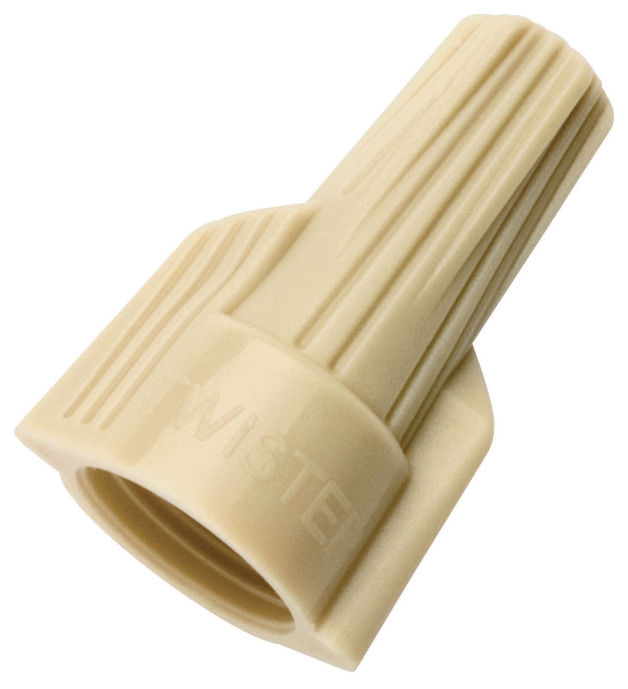 IDE 30-341 22-8AWG 600V TAN BOX OF 100 TWISTER WIRE CONNECTOR