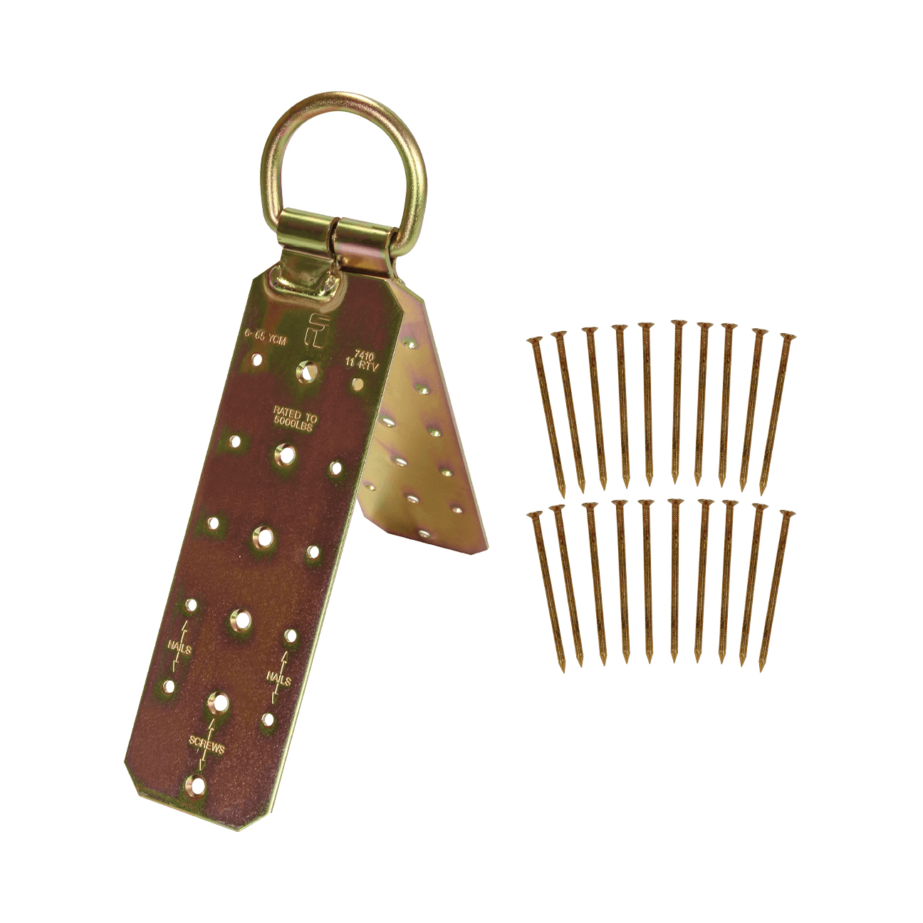 FAL 7410 FALLTECH MIDLAND HINGED REUSABLE ROOF ANCHOR