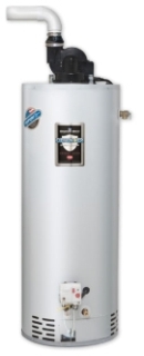 RG1PV50S6N19 BRAD WHITE 50GAL GAS WTR HEATER 6YR POWER VENT R-8 FVIR |  Grove Supply Inc.