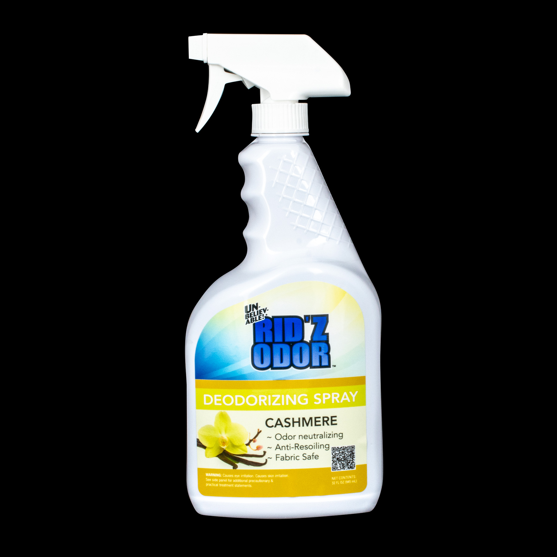 SJ477 UNBELIEVABLE! Rid Z Odor Cashmere Multipurpose Cleaner & Deodorizer *Pre-Mix / Ready to Use* 32 Ounce Spray Bottle