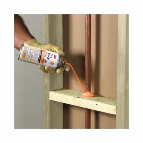 FB-FOAM-ORANGE 3M FIRE BLOCK FOAM ORANGE 12 FL OZ AEROSOL CAN RESIDENTIAL USE ONLY 7100006734