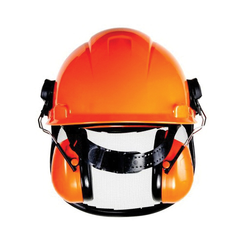 H-706PFK 3M 3M LUMBERJACK HARD HAT SYSTEM H-706PFK, PINLOCK SUSPENSION, MESHVISOR, EAR MUFFS 1 EA/CASE 7010384833