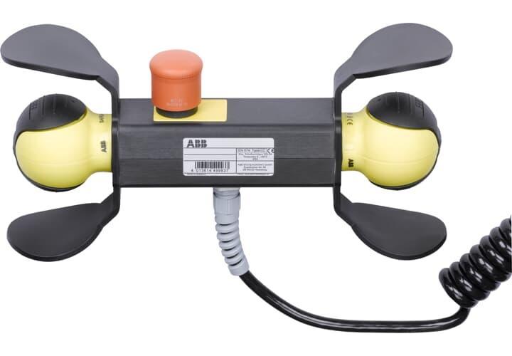 2TLA020007R6000 JOKAB JSTD25F TWO HAND CONTROL STATION WITH TWO SAFEBALLS M12 5PIN QD