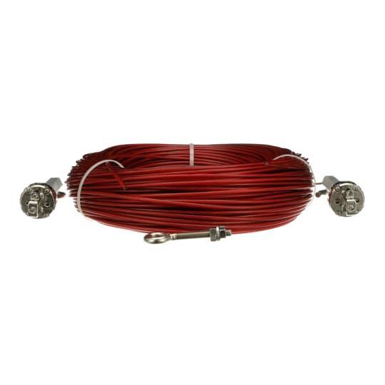 2TLA050210R0730 JOKAB LINESTRONG ROPE KIT 100METER RED GALVANIZED INCLUDES TENSIONER QUICKLINK EYEBOLTS ALLEN KEY