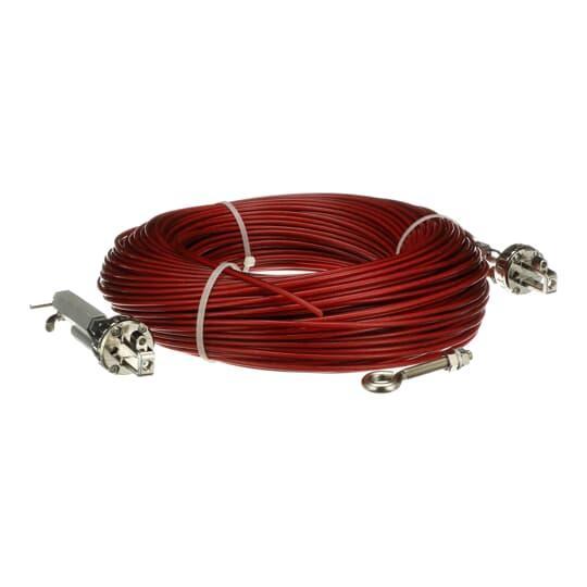 2TLA050210R0730 JOKAB LINESTRONG ROPE KIT 100METER RED GALVANIZED INCLUDES TENSIONER QUICKLINK EYEBOLTS ALLEN KEY