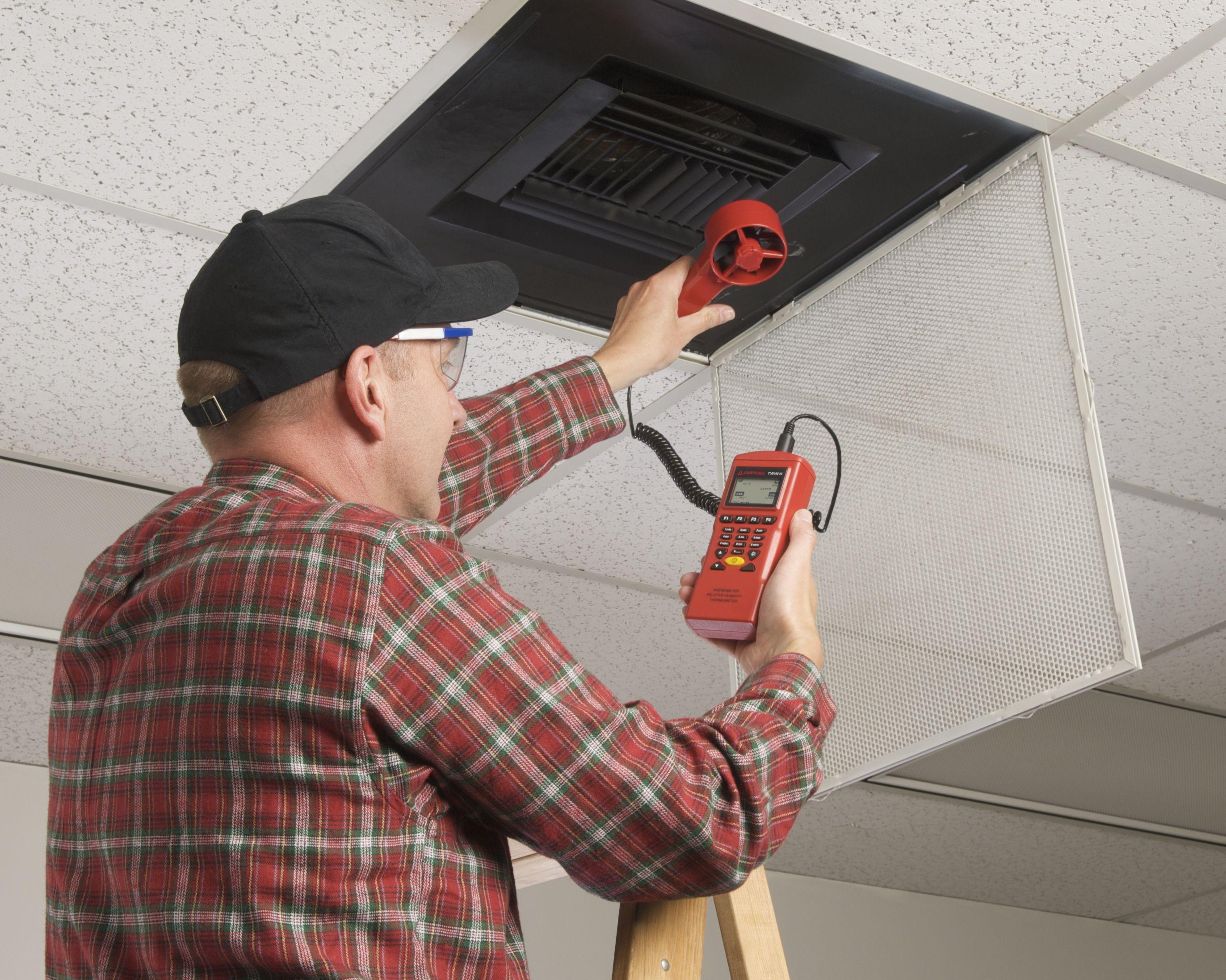 TMA40-A FLUKE AMPROBE AIRFLOW CFM TEMPERATURE METER