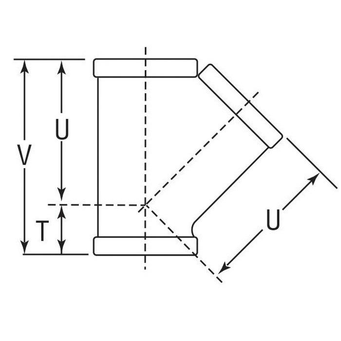 (D) 3 BLK MALL Y-BRANCH