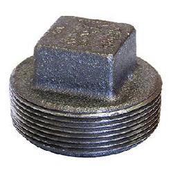 1-1/2 GALV CI SQ HD SOLID PLUG 0319901963