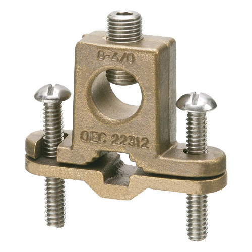 718DB ARL GROUND ROD CLAMP & REBAR