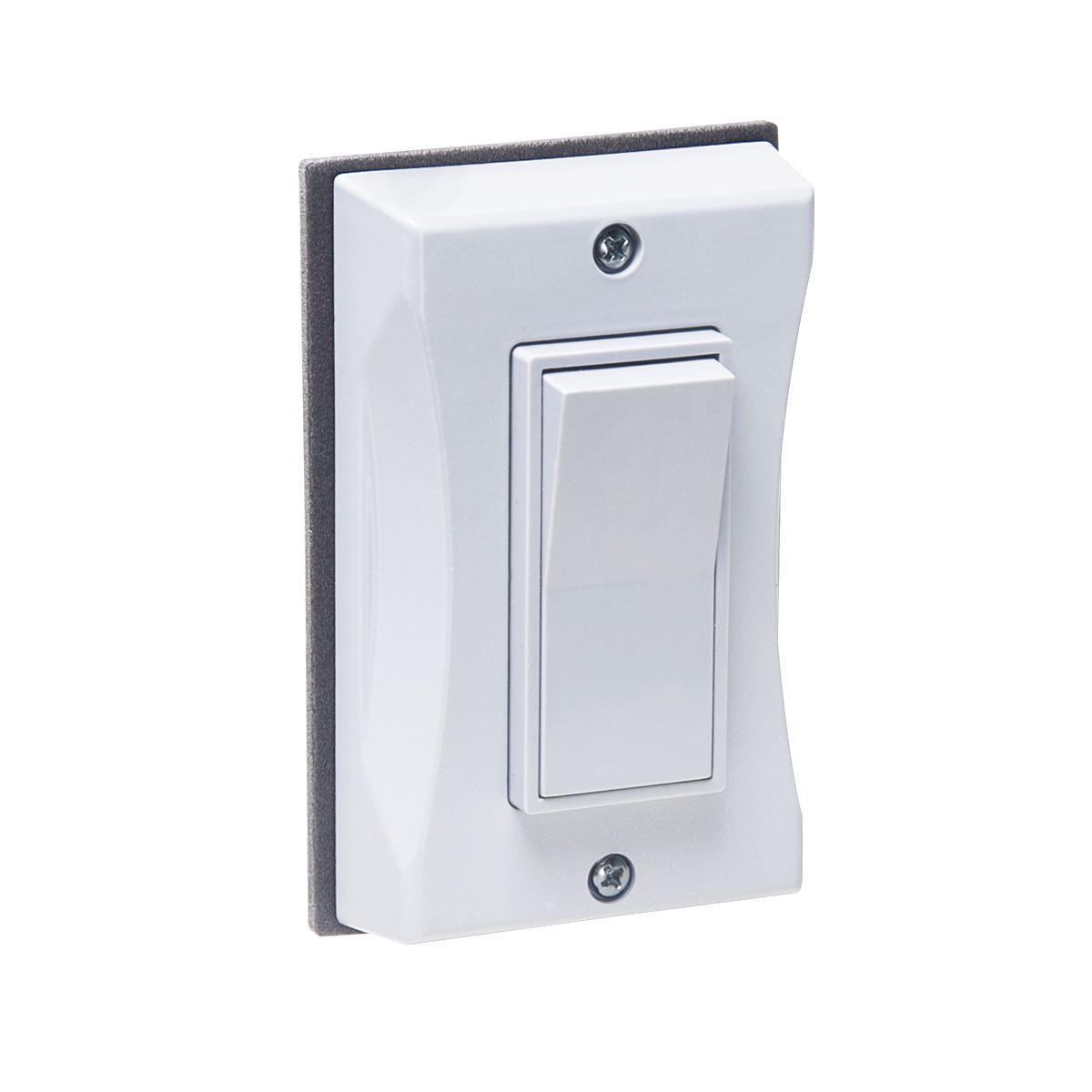 5123-1 RACO 1G WP DECORATOR SWITCH - WHITE CVR ONLY