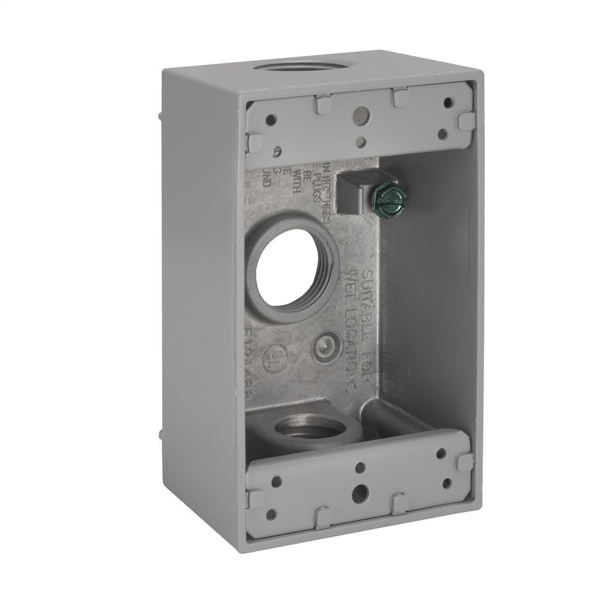 5324-0 RAC SG SP BOX,3-3/4"HUBS