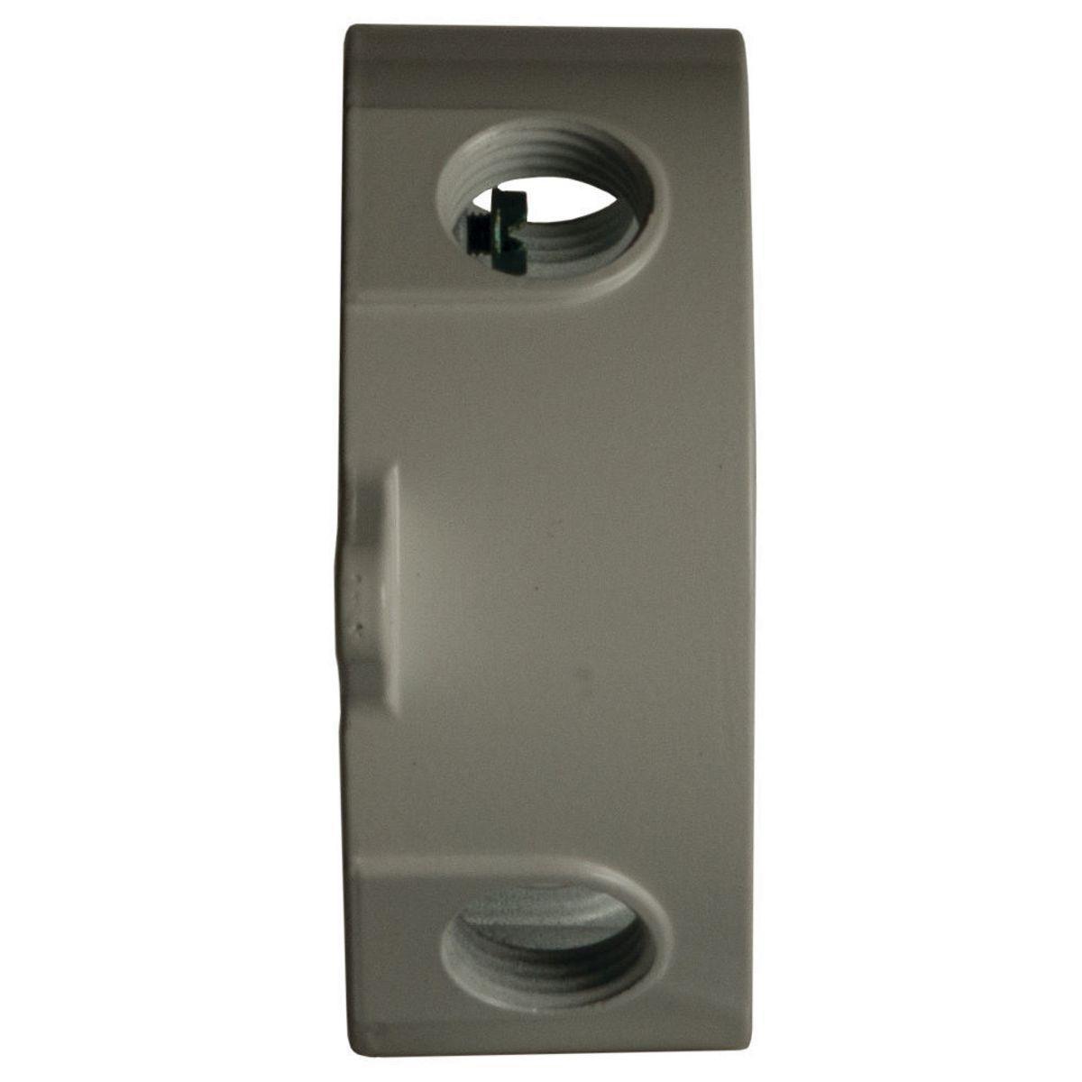 PRB57550GY TAYMAC FS BOX; ROUND; NON-METALLIC; 5-HOLE; 3/4 NPT