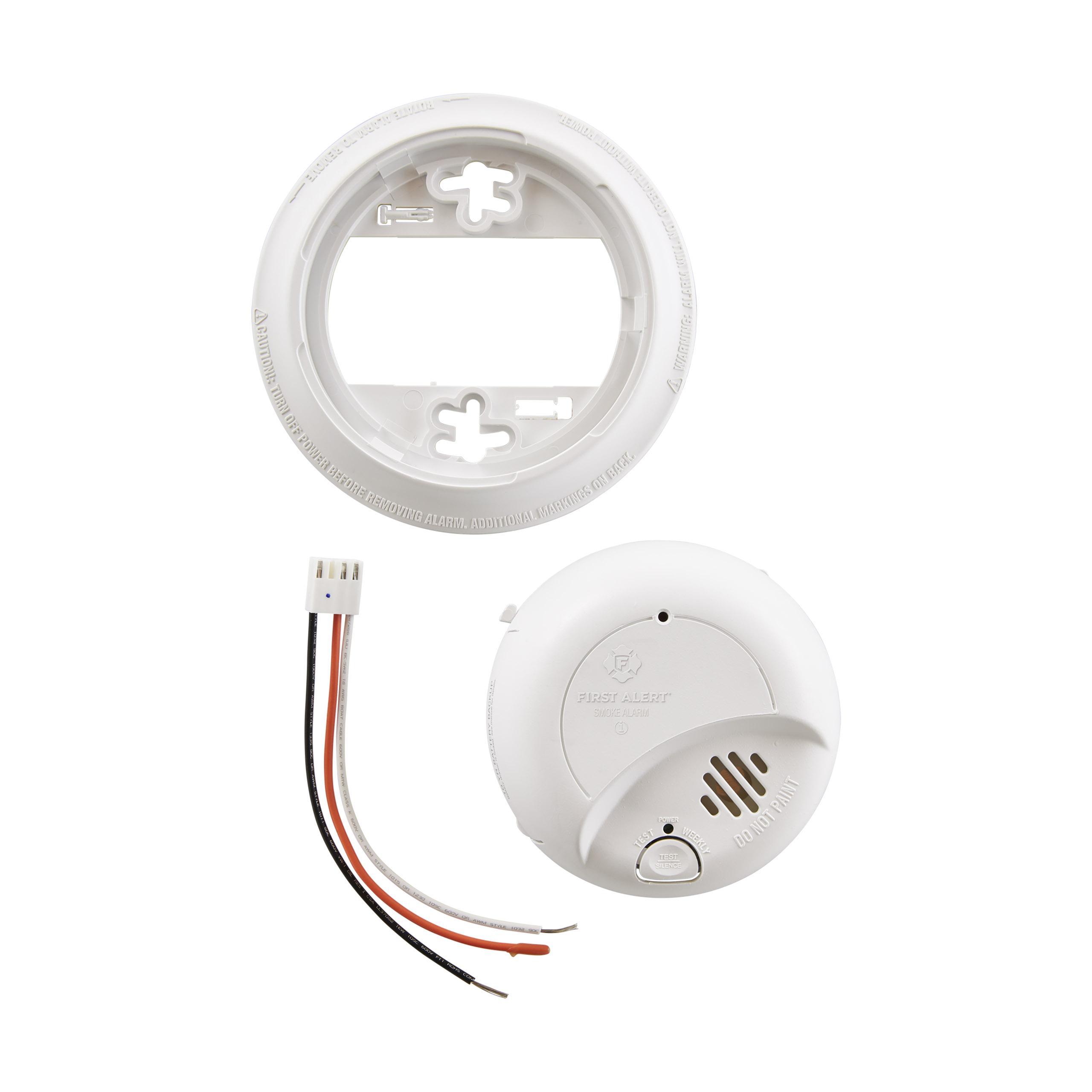 9120LBL BRK 120V AC/DC SMOKE ALARM - 10YR LITHIUM BATTERY - LOCKED BATTERY DRAWER ZZZZ
