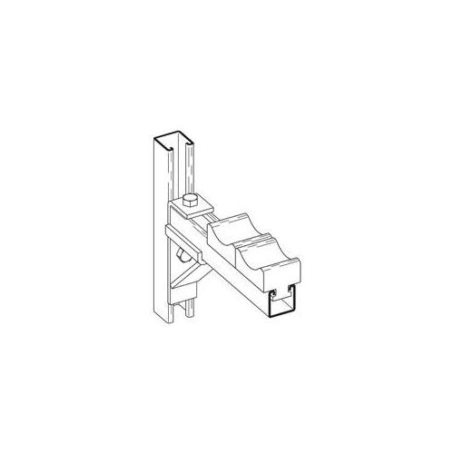 B4050 B-LINE PORCELAIN CABLE CHANNEL SADDLE, 3-IN. & UNDER 78101165510..