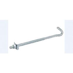 B701-J6-3/8ZN J-HOOK, 6 1/2-IN. THREAD LENGTH, ZINC PLATED 78101157363