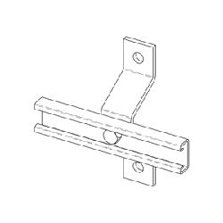 B802D-16ZN UTILITY POLE BRACKET 16-IN. WIDTH ZINC PLATED