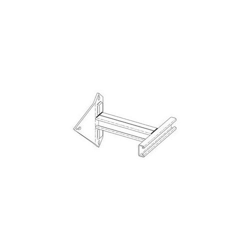 B852S-12-6ZN B-LINE UTILITY POLE BRKT, 12" W, 6" DEPTH, ZN PLTD..