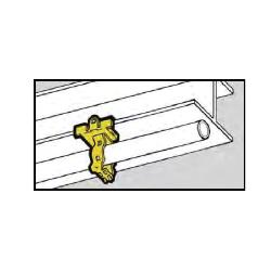 BG-8-12-U-5-8 B-LINE CONDUIT TO BEAM FASTENER, 1/2-IN., 3/4-IN. CONDUIT, 5/16-IN. TO 1/2-IN. FLANGE 78101118530