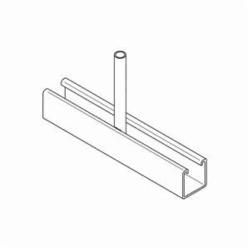 SB2127S15FB BLINE CABLE RUNWAY CENTER HUNG SUPPORT, FOR 3/8IN X 1 1/2IN STRINGERS, 12-15IN RUNWAY WIDTH, 21IN LENGTH, FLAT BLACK