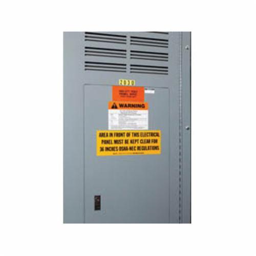 122656 BRADY ELECTRICAL HAZARD SIGN