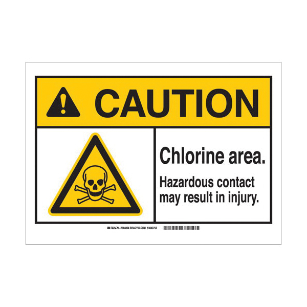 144897 BRADY 7X10 SFTY SIGN