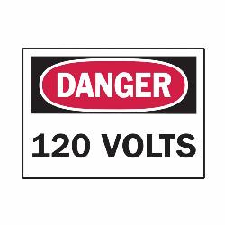 86062 BRADY BDY 3-1/2X5 EQUIPMENT LABEL (5 LABELS PER PACK, PRICE PER PACK.)