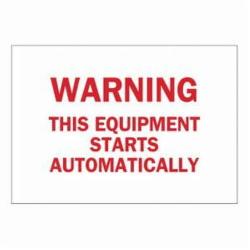 42635 BRADY SGN,B555,RD/WT,14X10,WARNING THIS E,1 EA
