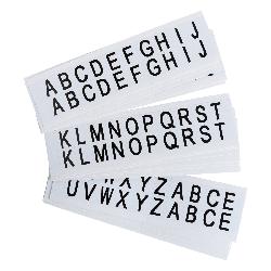 9712-LTRKIT BRADY LETTER ASMT COMB