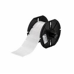 B33-113-427 BRADY B33, B427, CLEAR/WHITE, 1 X 0.5"