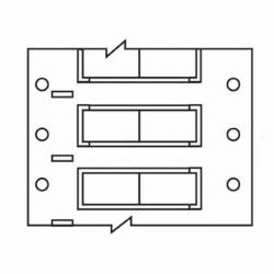 B33-250-2-342-2 BRADY B33, B342, WHITE, 0.415 X 2" 66282096785