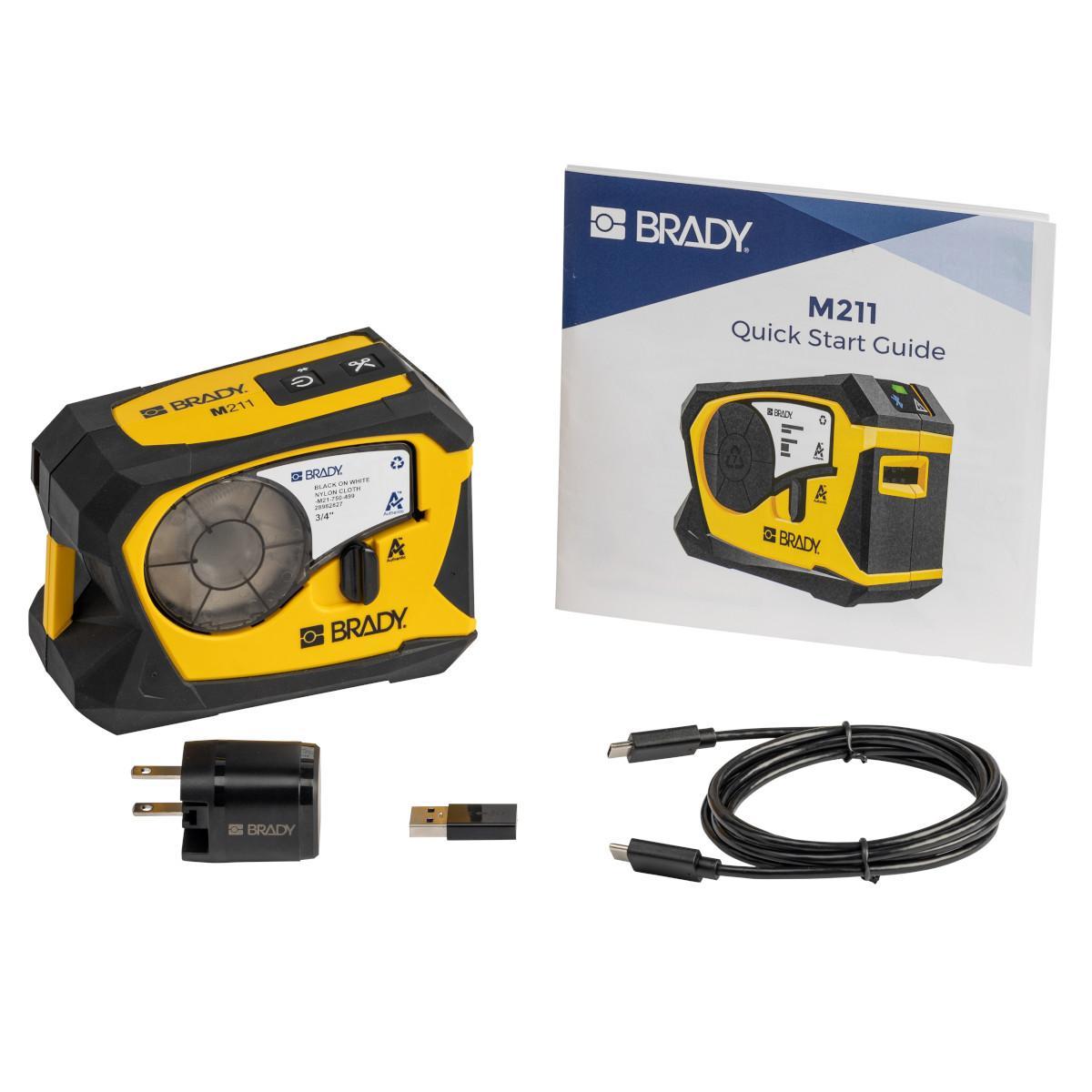 M211 BRADY M211 PORTABLE BLUETOOTH LABEL PRINTER