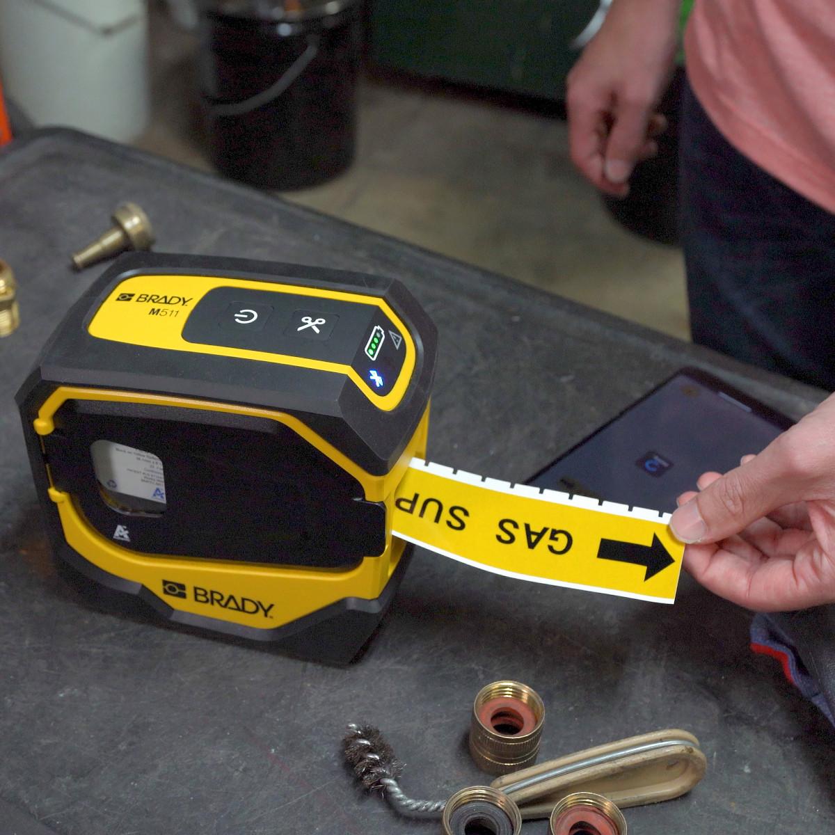 M511 BRADY PORTABLE BLUETOOTH LABEL PRINTER