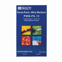 PWM-PK-15 BRADY PORTA-PACK REFIL 1-45 46-90 *PCMB15