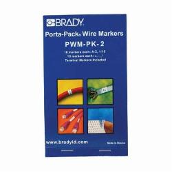 PWM-PK-2 BRADY MRKR 450PK A-Z 0-15 + - / PCMB2
