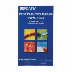 PWM-PK-3 BRADY MRKR 450PK 1-45 PCMB3