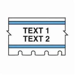 B33-187-2-342-2 BRADY B33, B342, WHITE, 0.313 X 2"