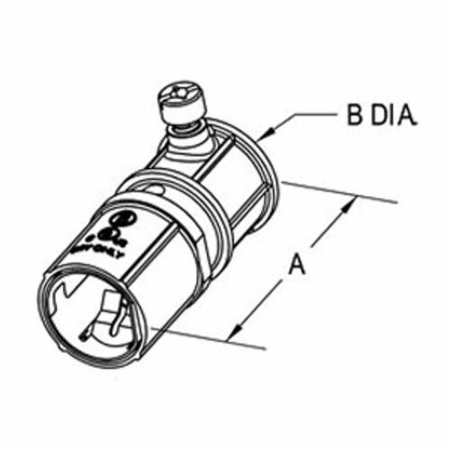 280SP BRIDGEPO CUPL AC/MC SNAPIN Kendall Electric Inc