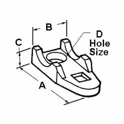 942 BRIDGEPO 3/4" CLAMP BACK