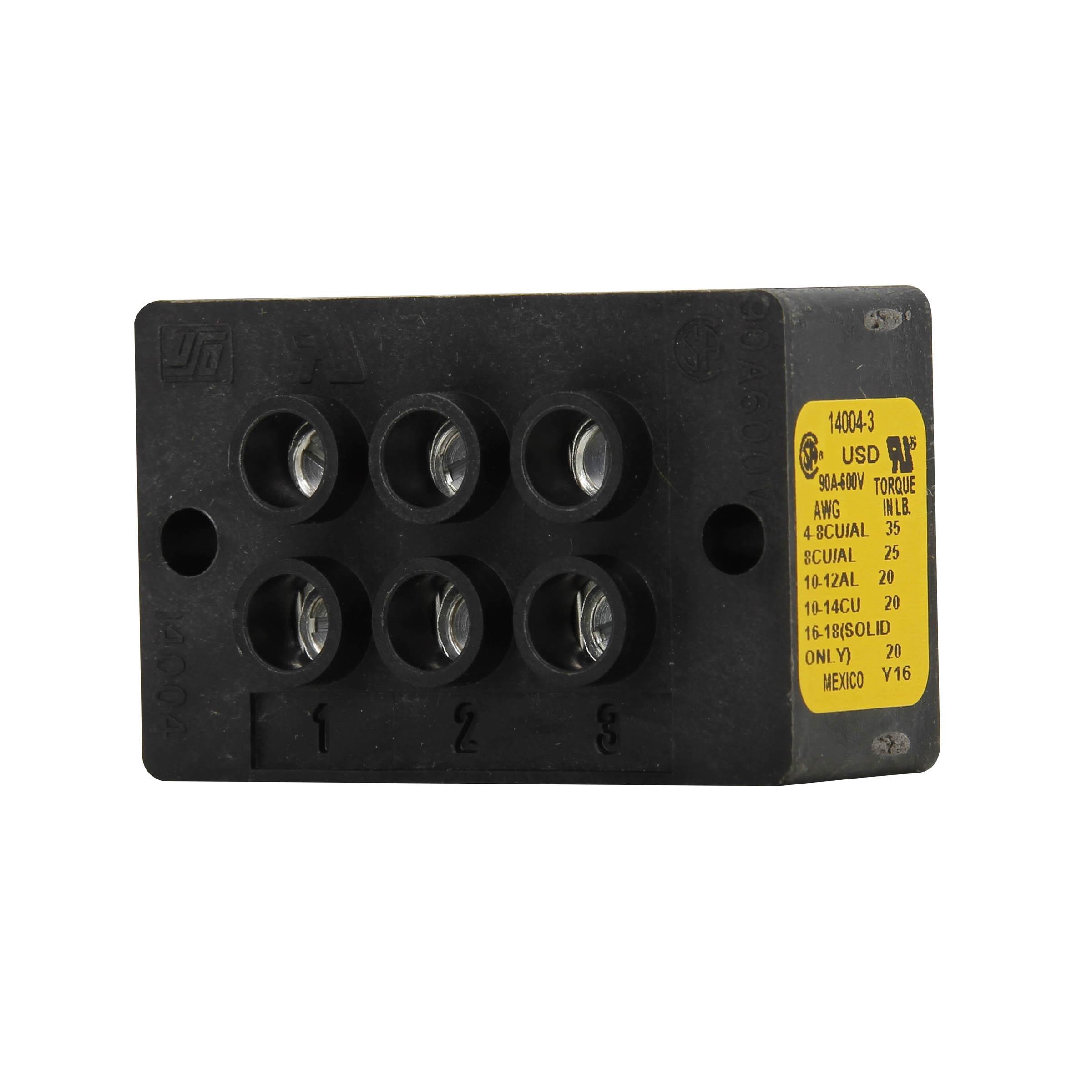 14004-5 BUSS ENCLOSED TERMINAL BLOCK