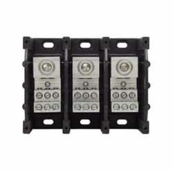 16323-3 BUS 3P POWER DISTR. & TERM. BLOCK 350-6 TO 4-14AWG