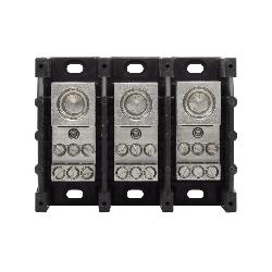 16330-3 BUS 3P POWER DISTR. & TERM. BLOCK 500-6 TO 2-14AWG